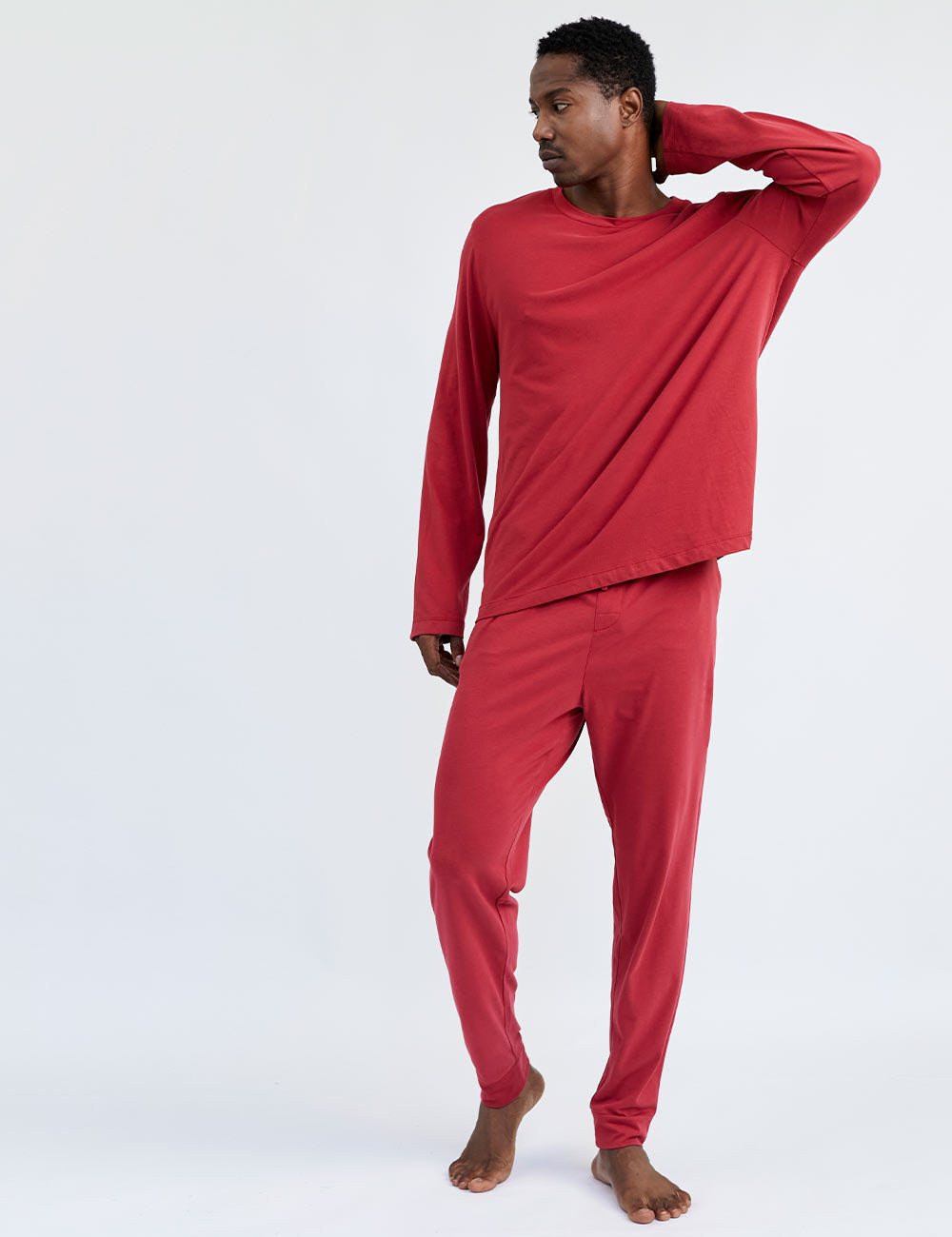 PJ Pant Burnt Red