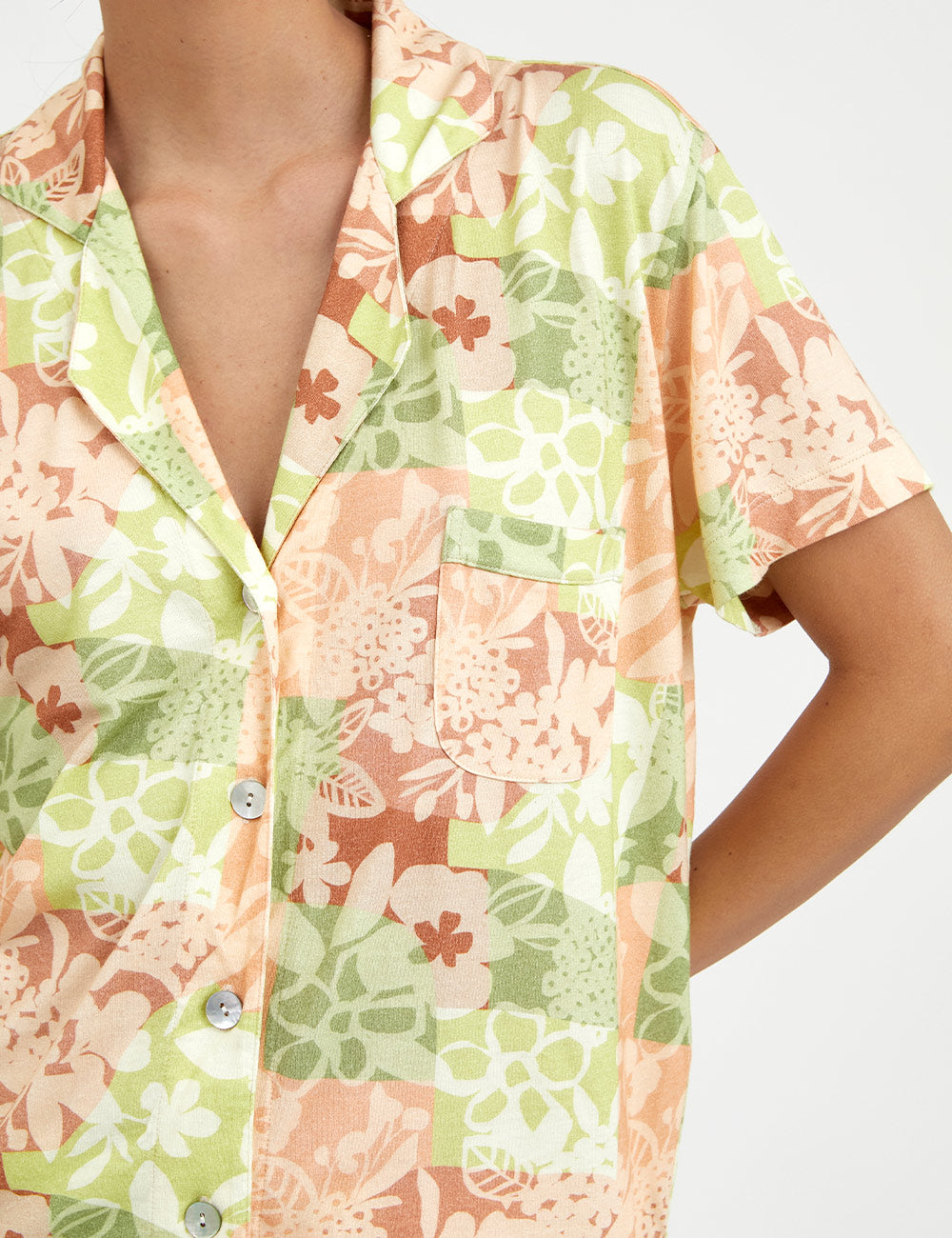 Boyfriend Agnes PJ Set Sunset Reef