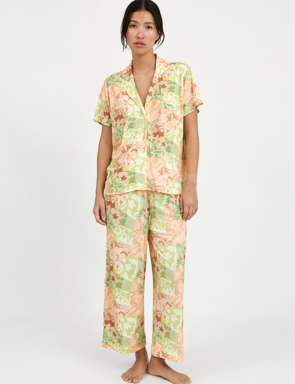 Boyfriend Agnes PJ Set Sunset Reef