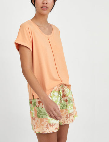 Denia Top Sunset Peach