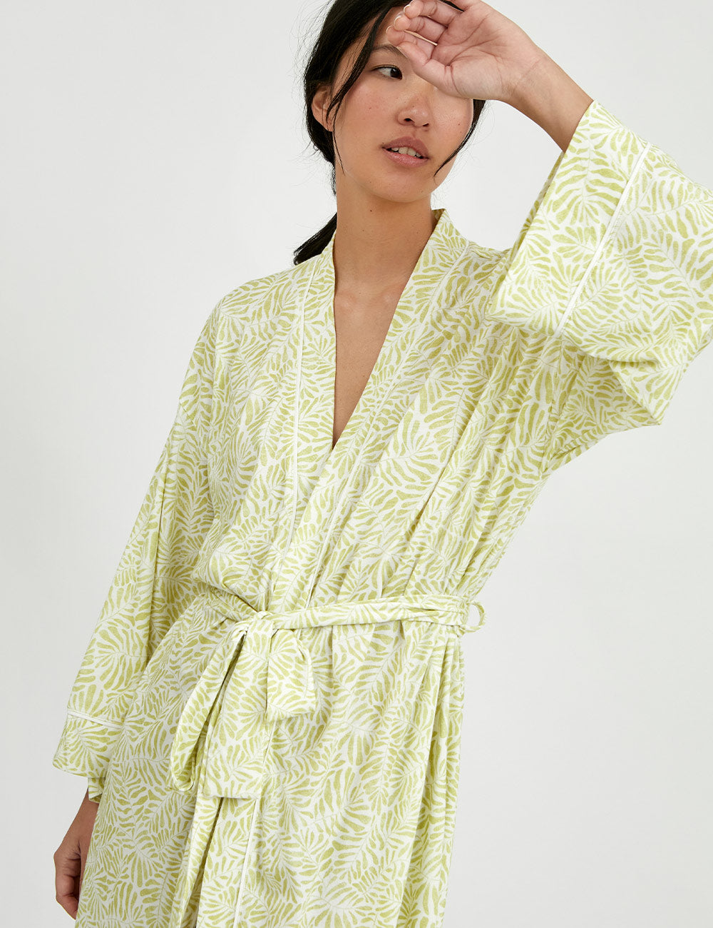 Classic Robe Citron Leaves