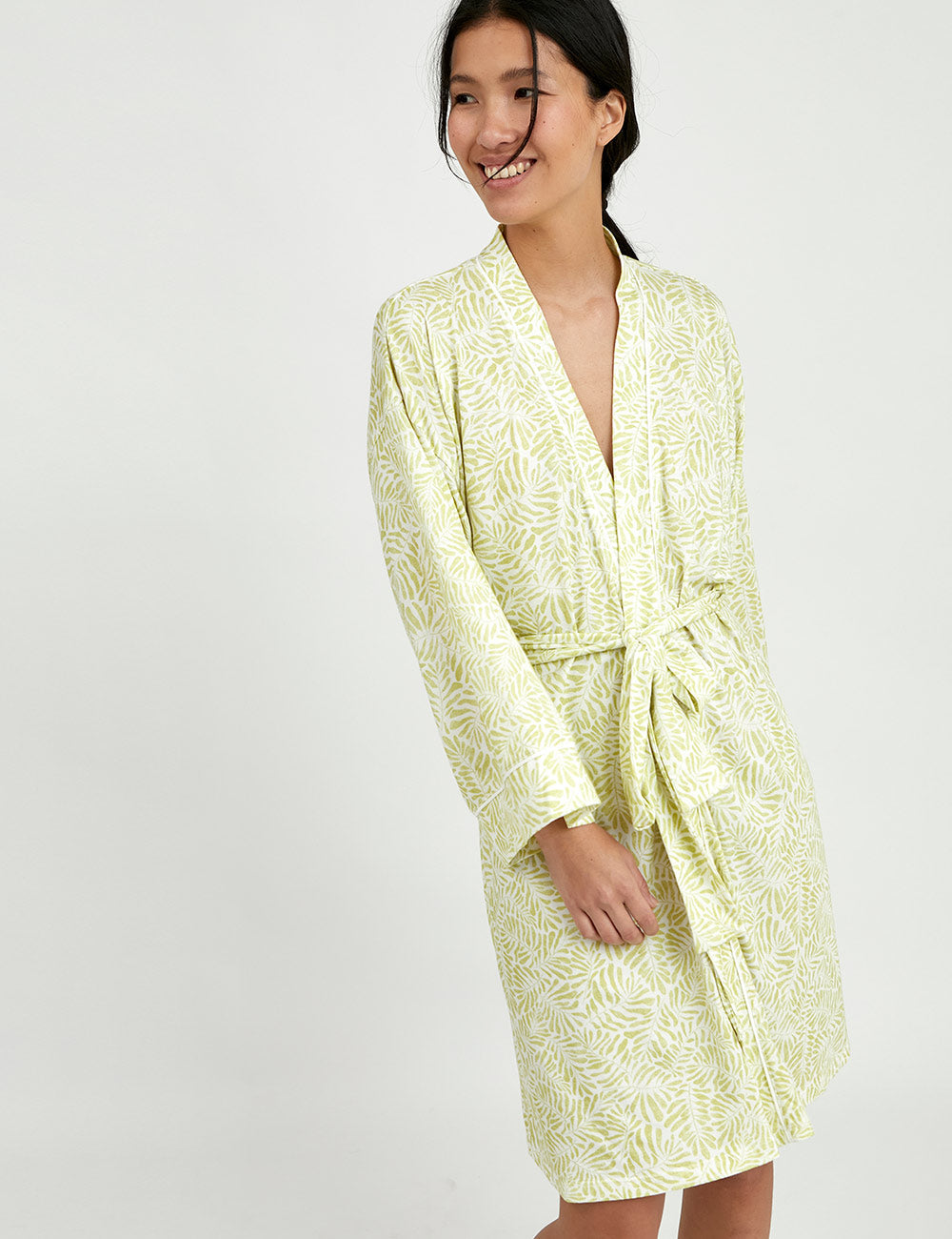 Classic Robe Citron Leaves