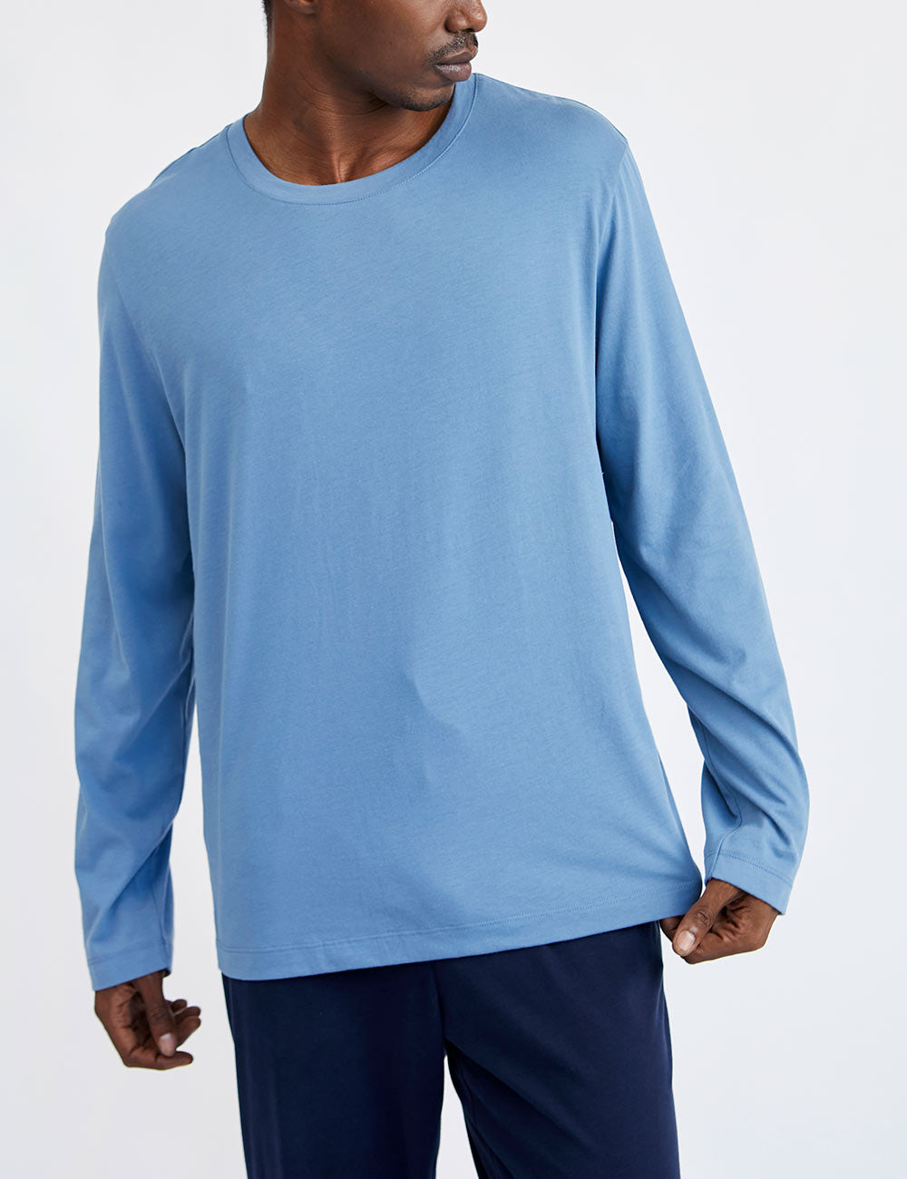 Crew Neck T-Shirt Bluesteel