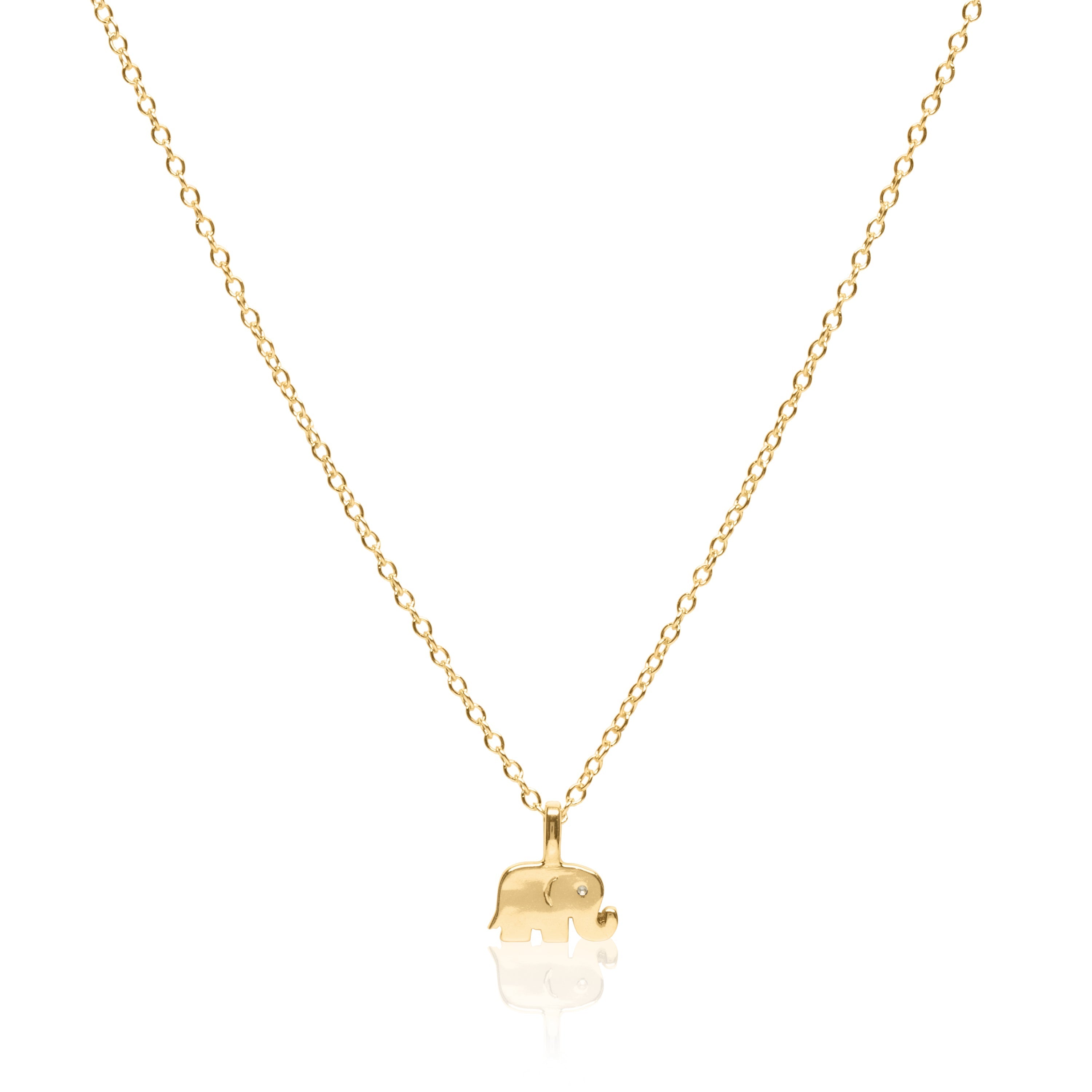 Elephant Charm Necklace