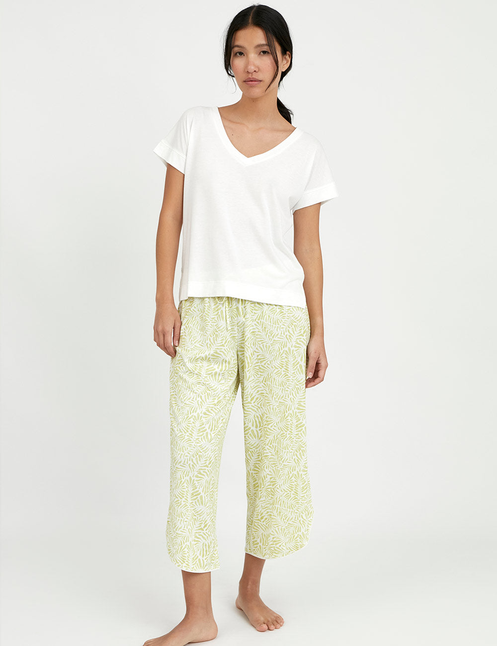 PJ Pant Citron Leaves