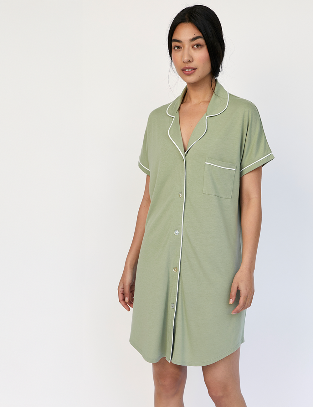 Boyfriend Cami Sage Green