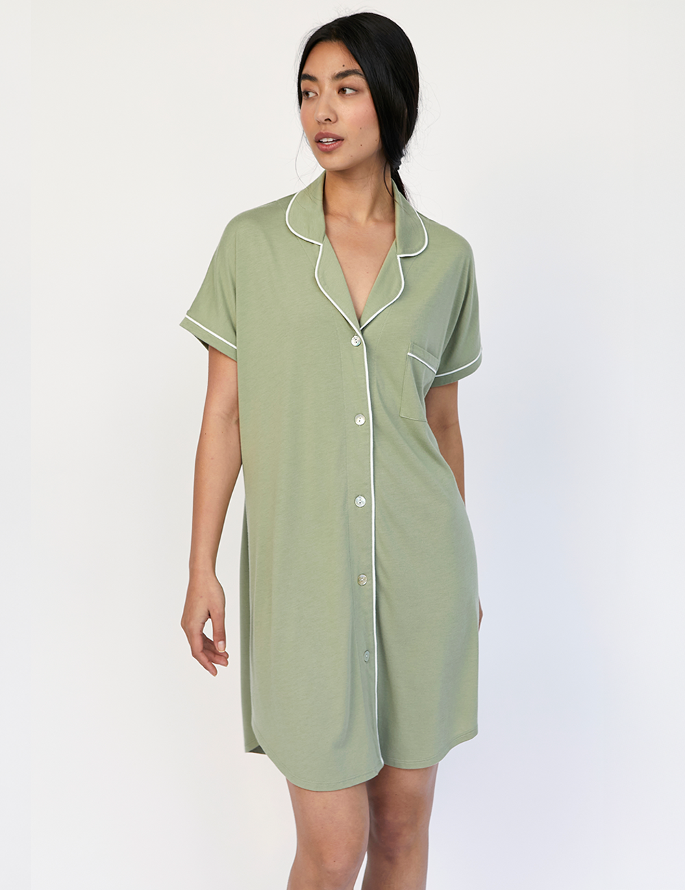 Boyfriend Cami Sage Green