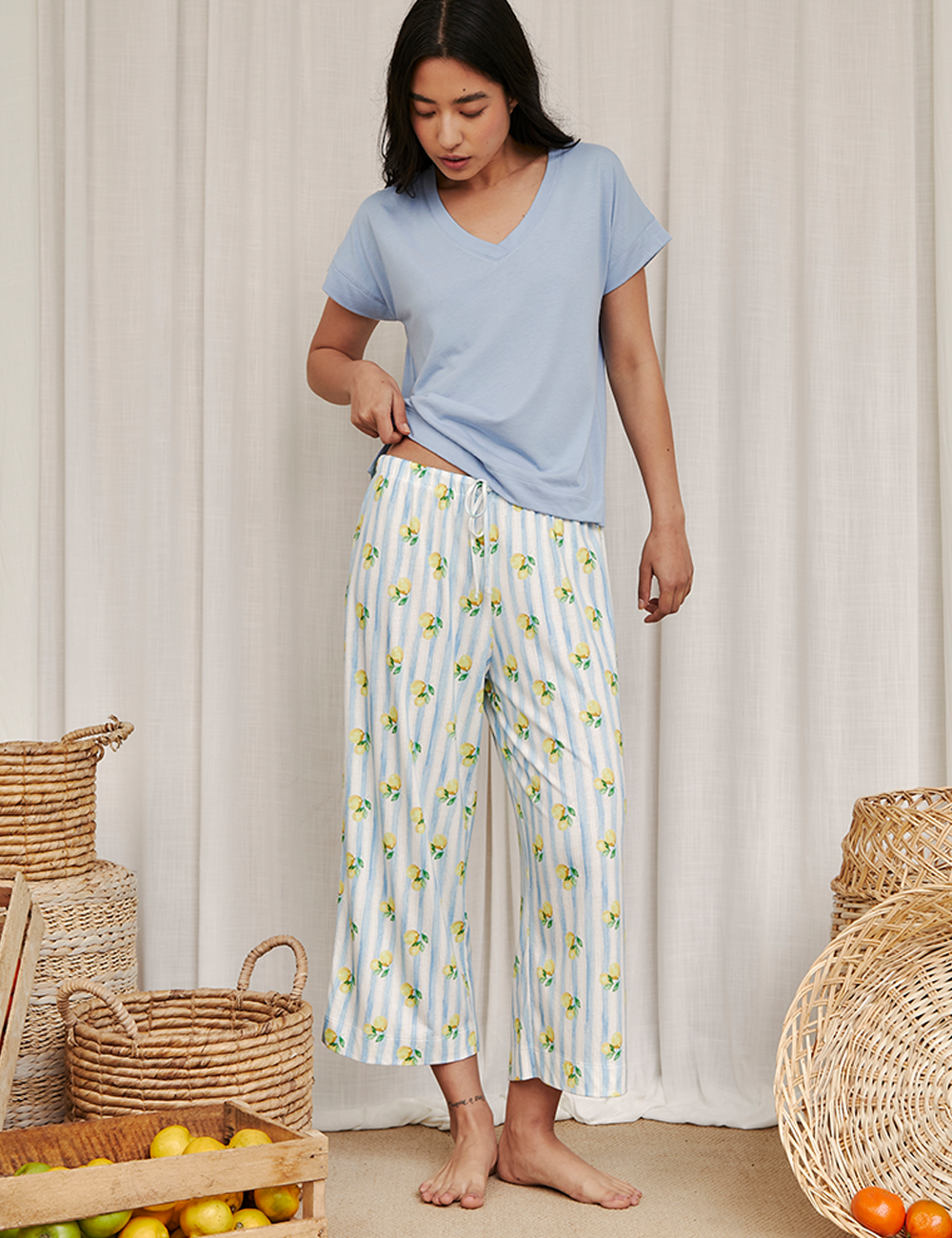 PJ Pant Lemon Breeze