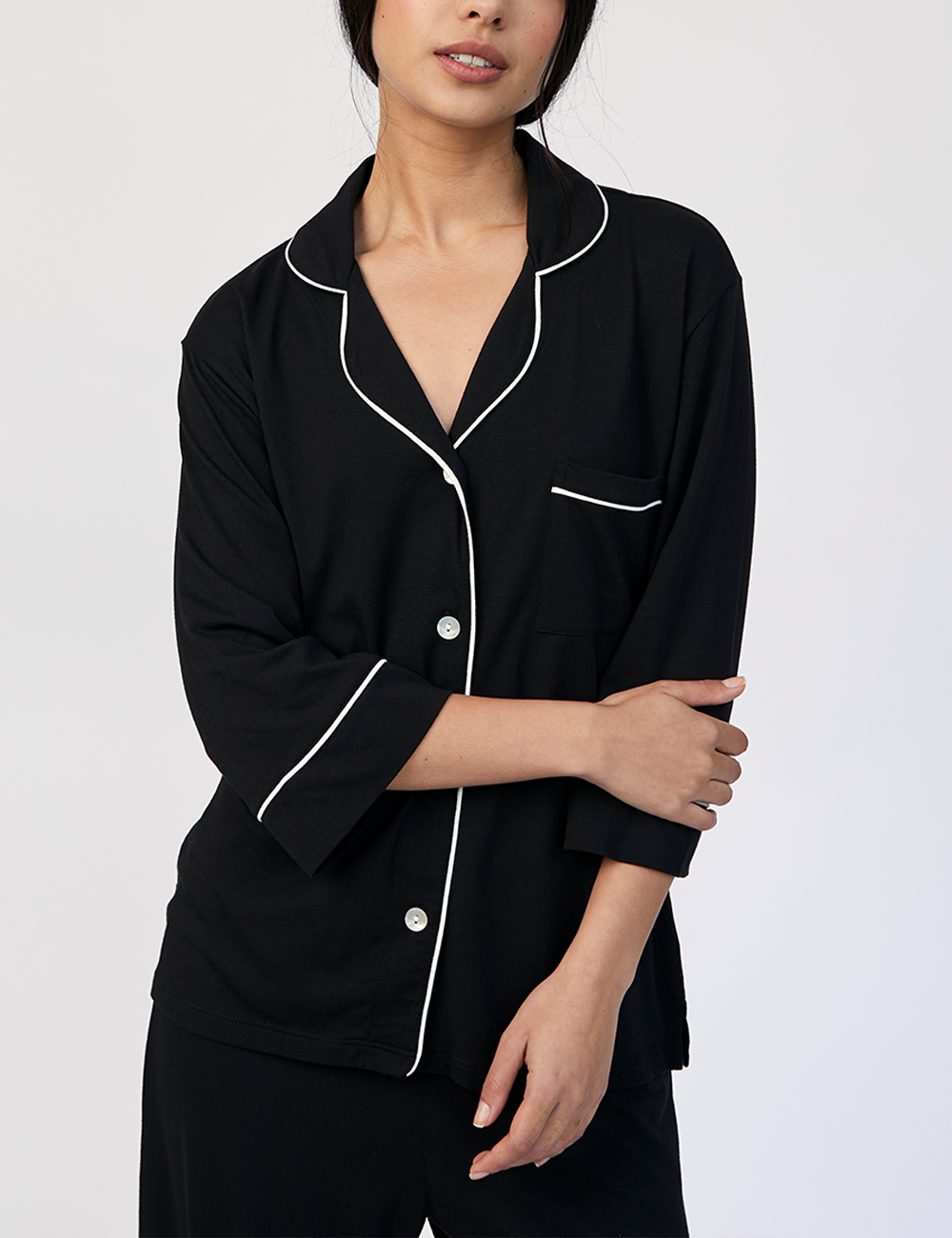 Boyfriend PJ Set Black