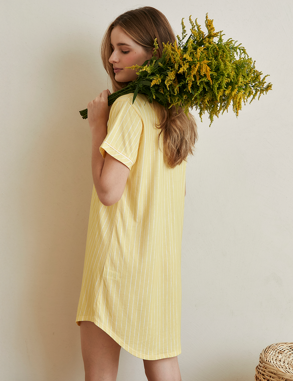 Boyfriend Cami Sunshine Stripes