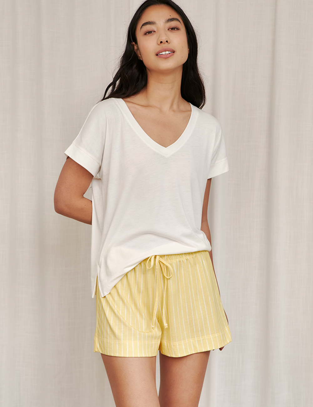 Short Sunshine Stripes