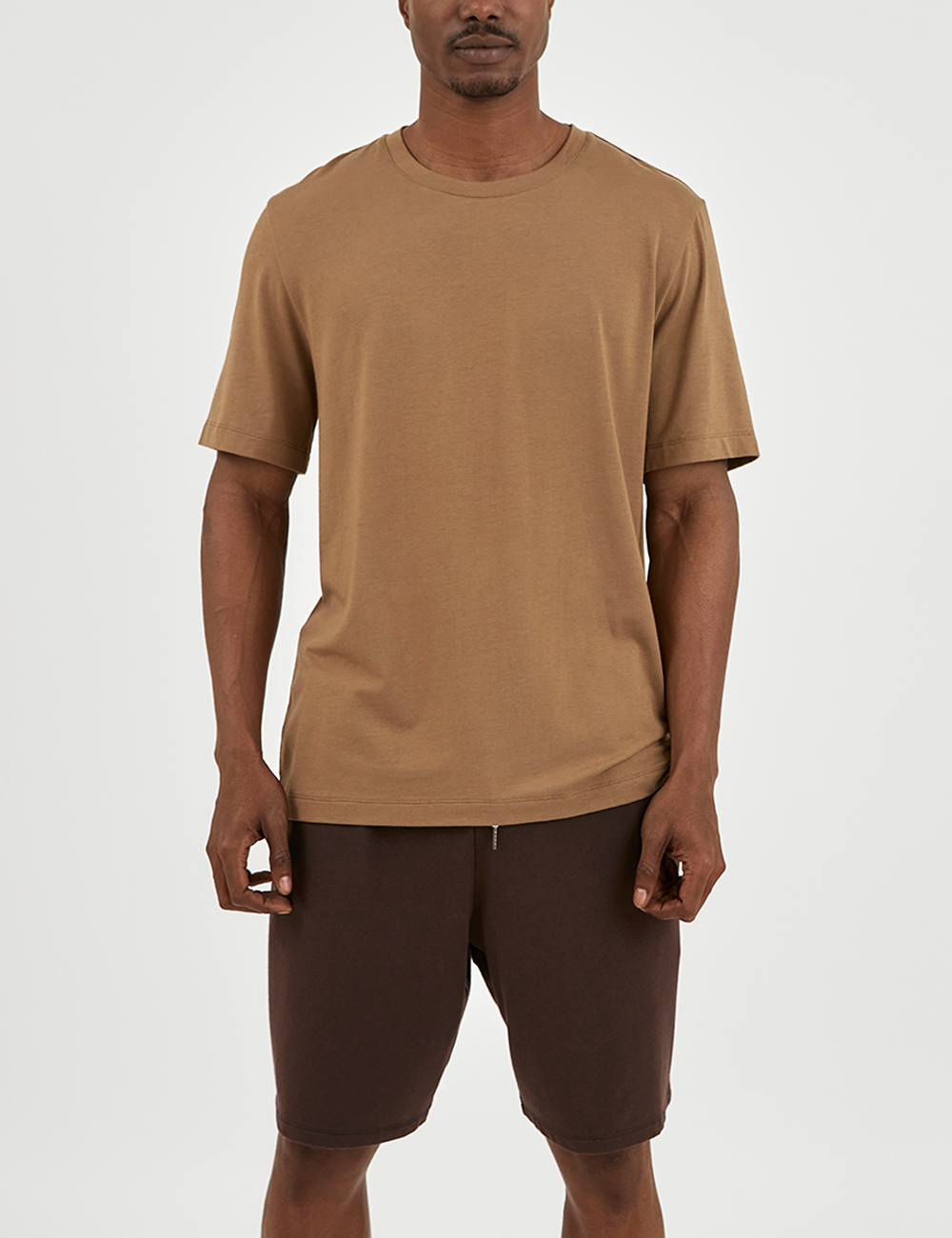 Crew Neck T-Shirt Wood