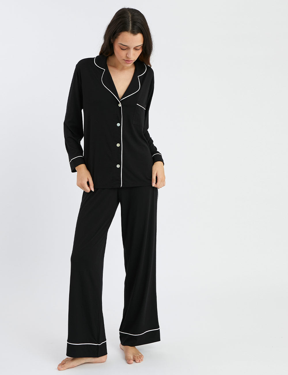 Boyfriend PJ Set Black