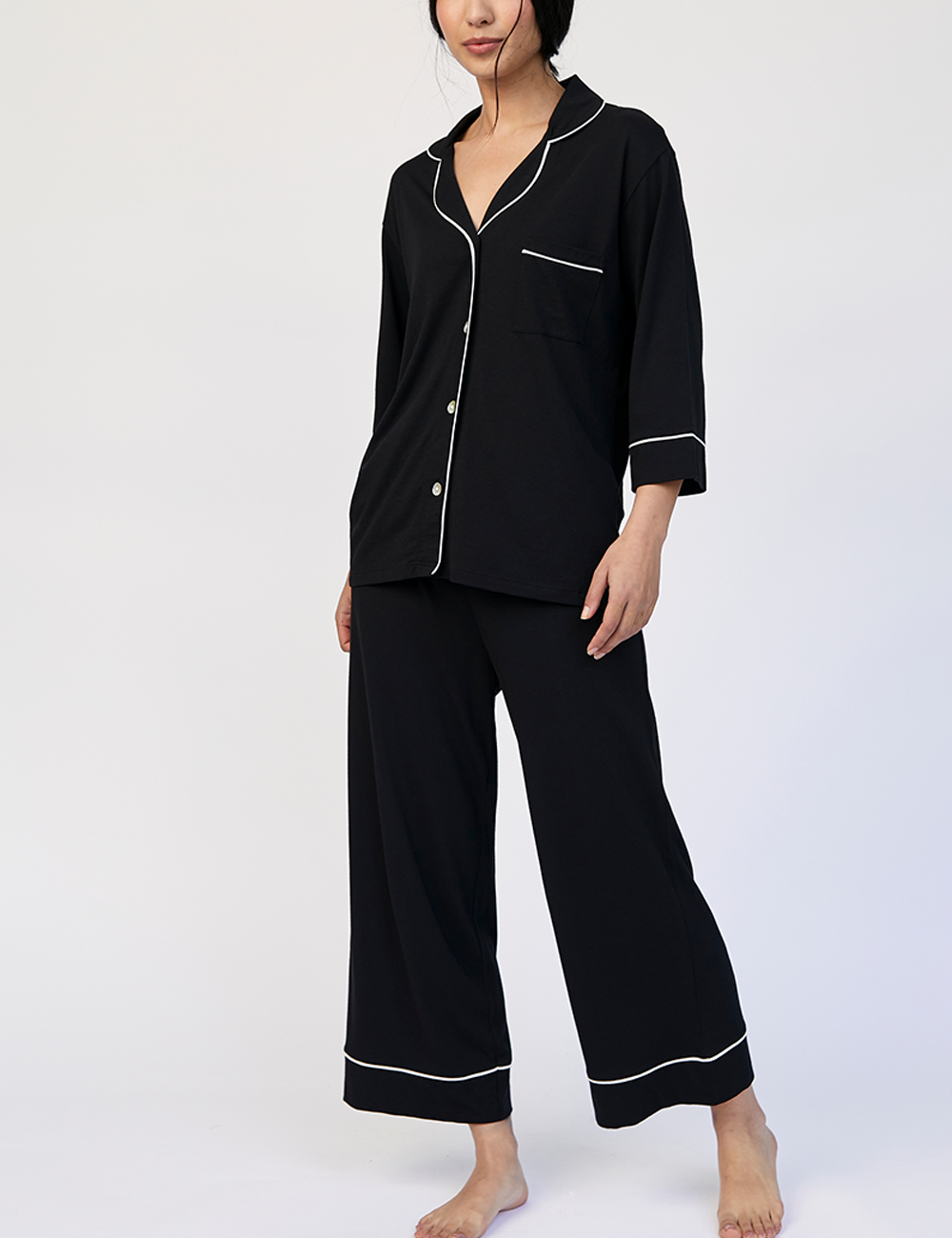 Boyfriend PJ Set Black