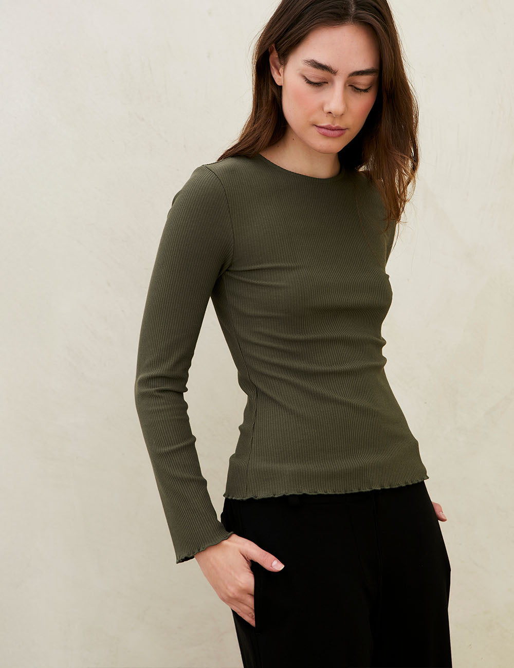 Amalia Top Olive
