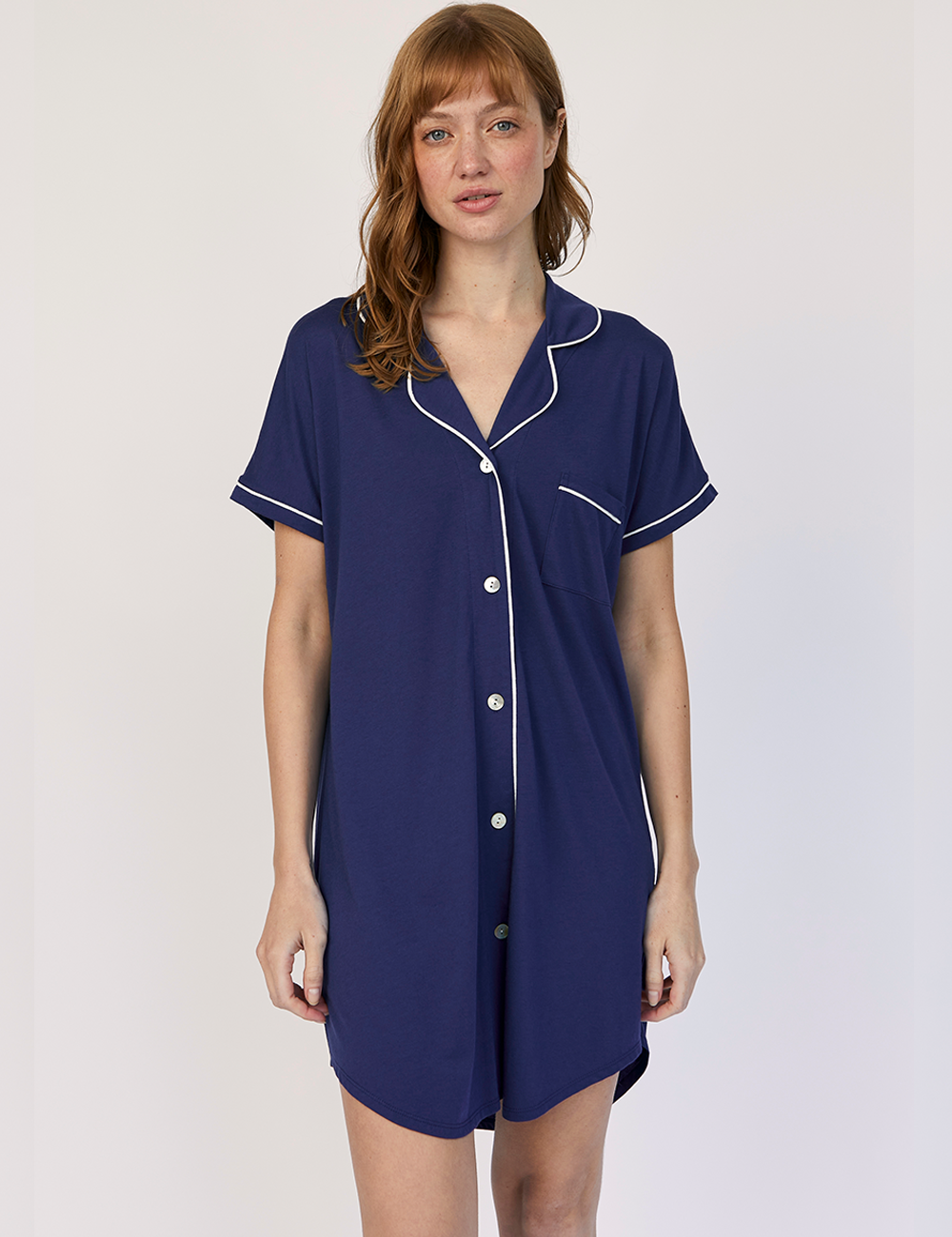 Boyfriend Cami Sapphire Blue