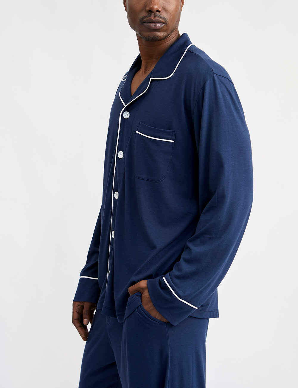 Men PJ Set Indigo