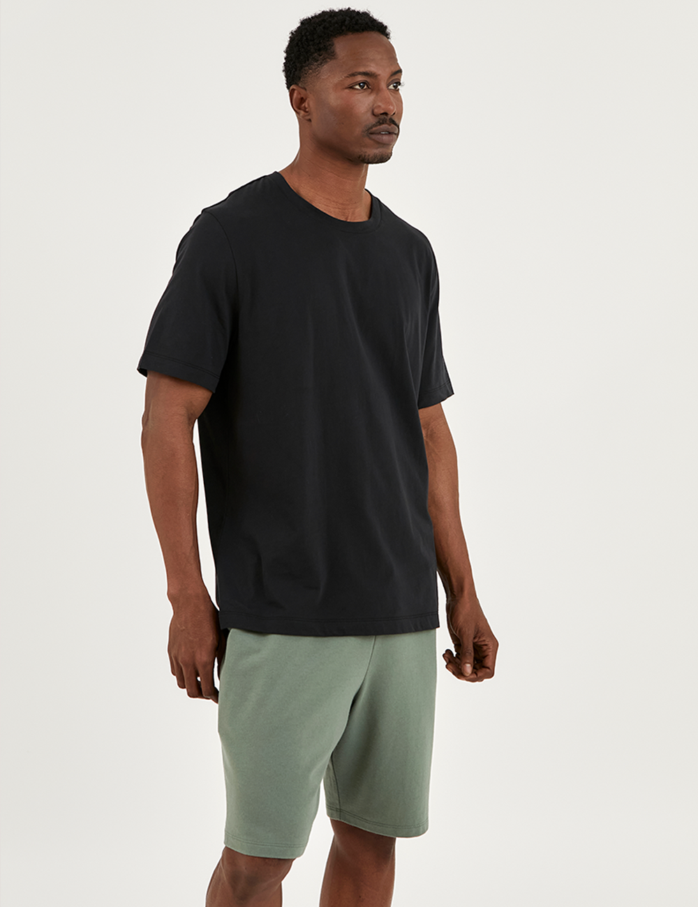 SS Crew Neck T-Shirt Black