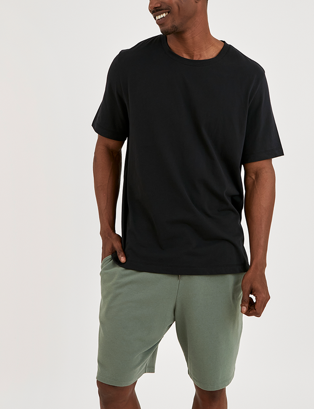 SS Crew Neck T-Shirt Black