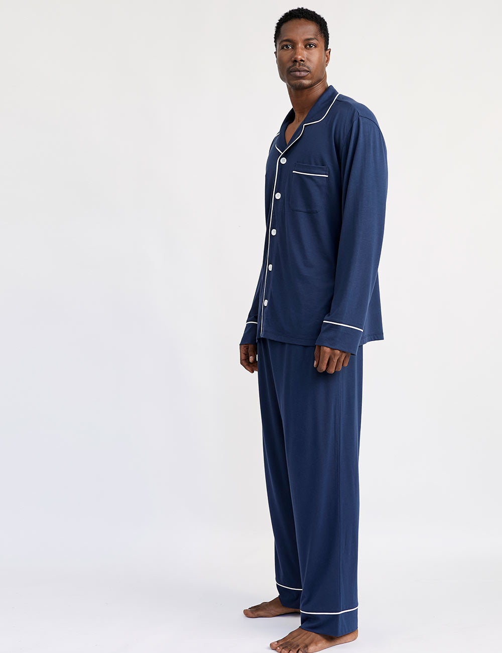 Men PJ Set Indigo