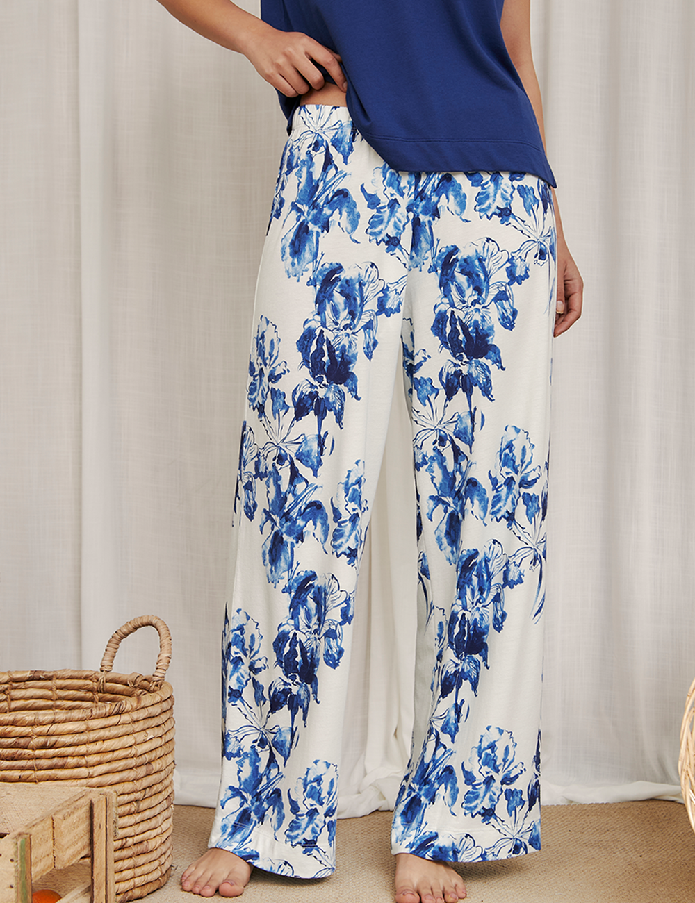 PJ Pant Iris Blue