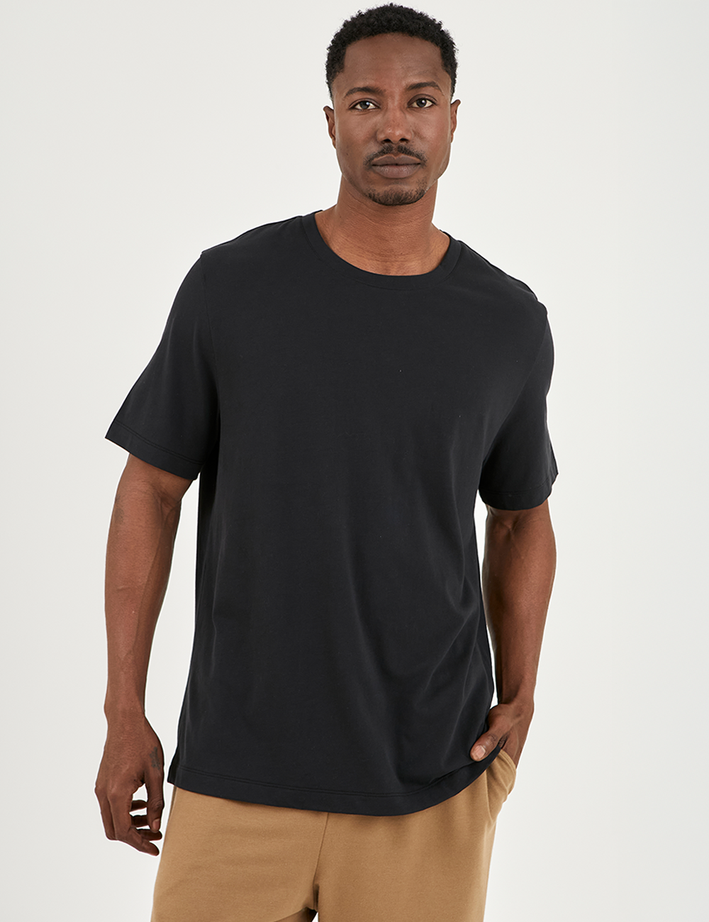 SS Crew Neck T-Shirt Black