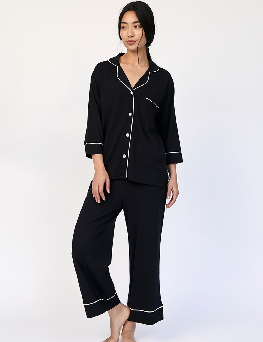 Boyfriend PJ Set Black