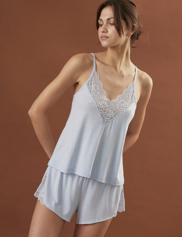 PJ Set Bridal Soft Sky