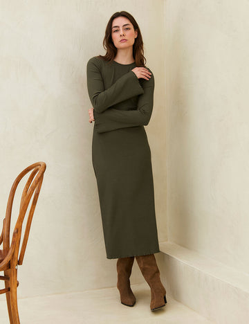 Amalia Dress Olive