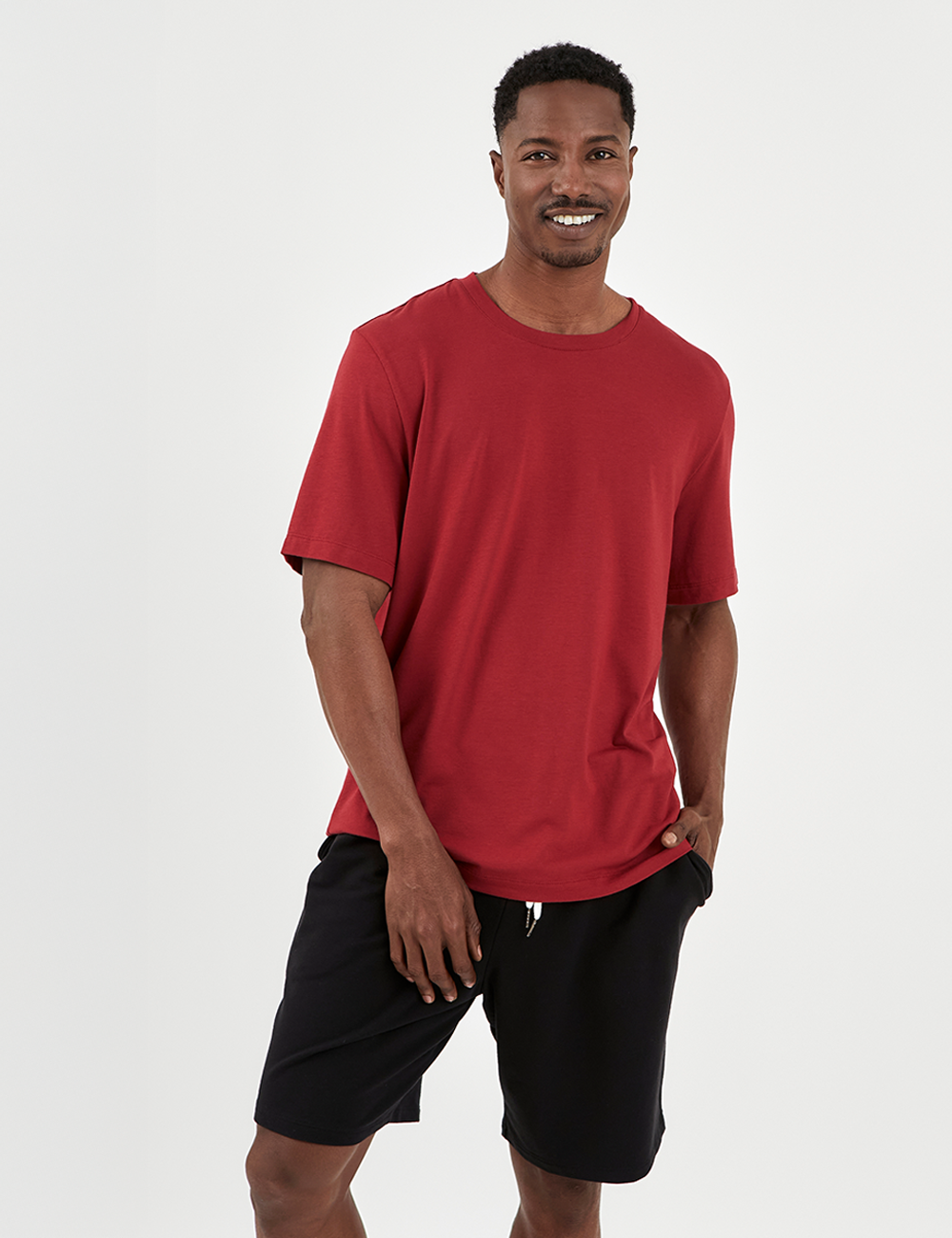 Crew Neck T-Shirt Granate