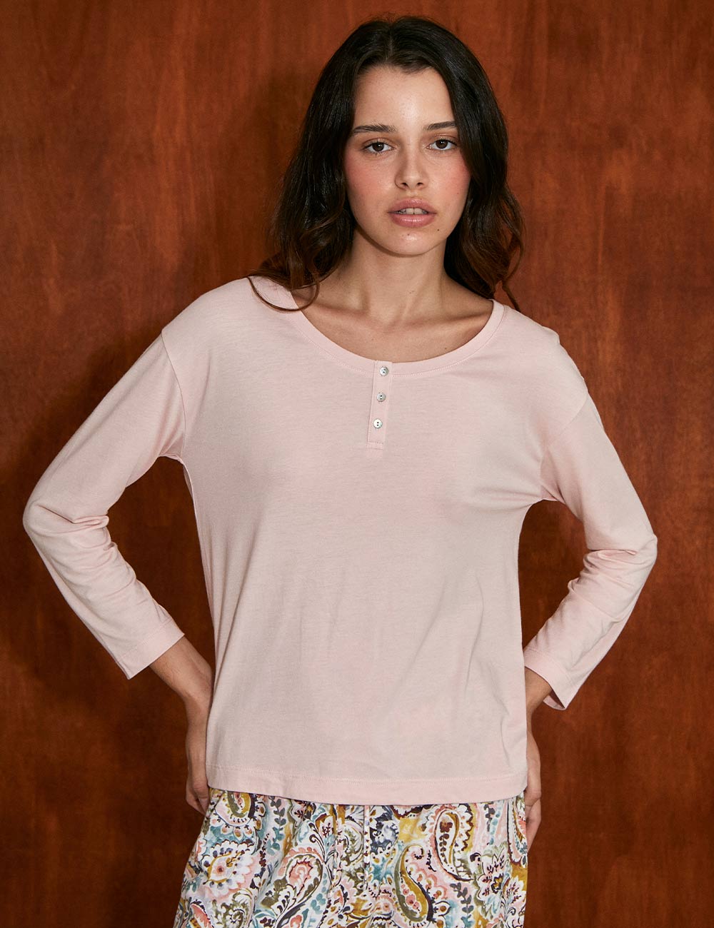 Dalia Top Light Rosebloom