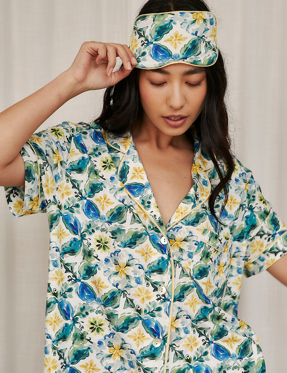 Boyfriend Vera PJ Set Positano