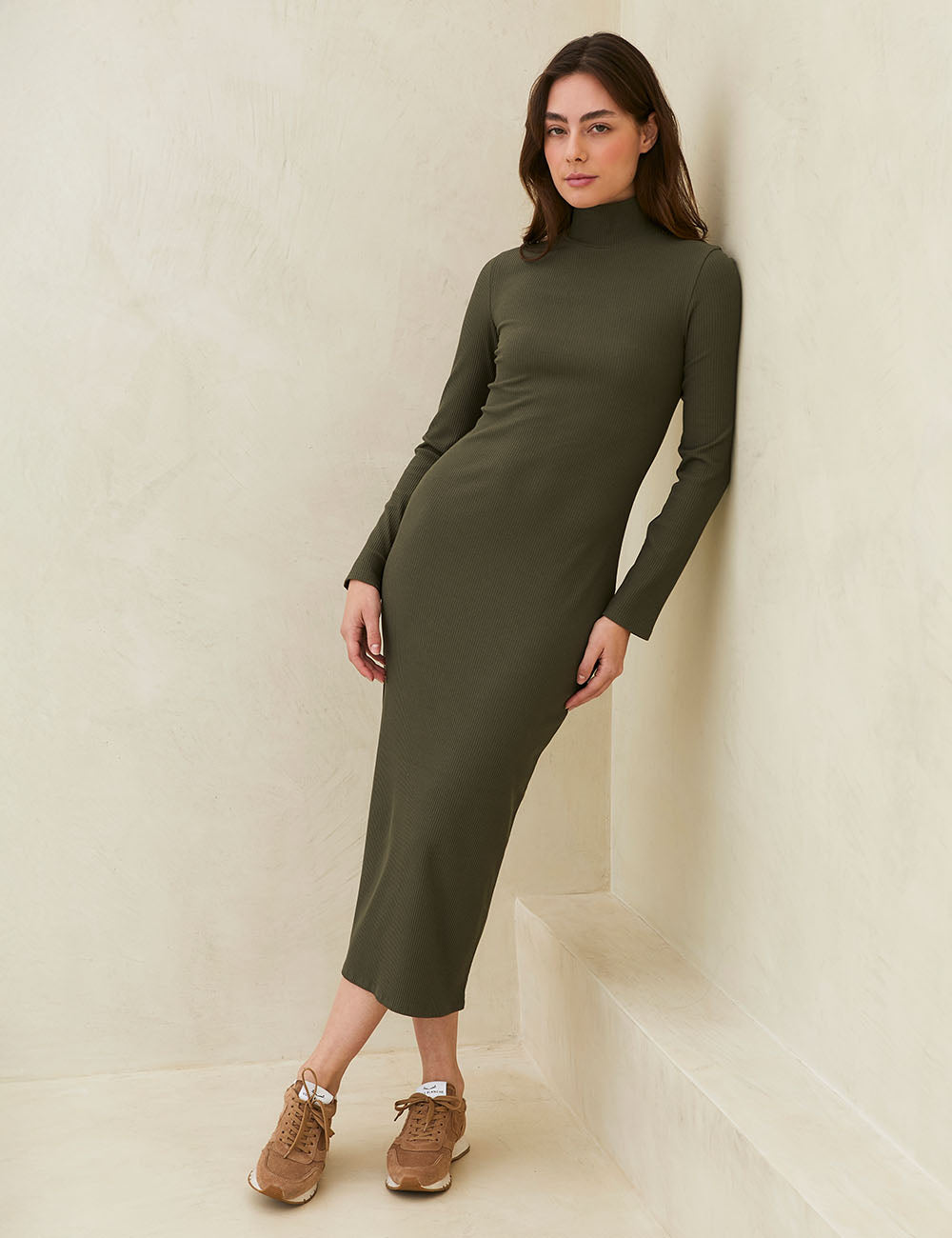 Louisa Dress Olive