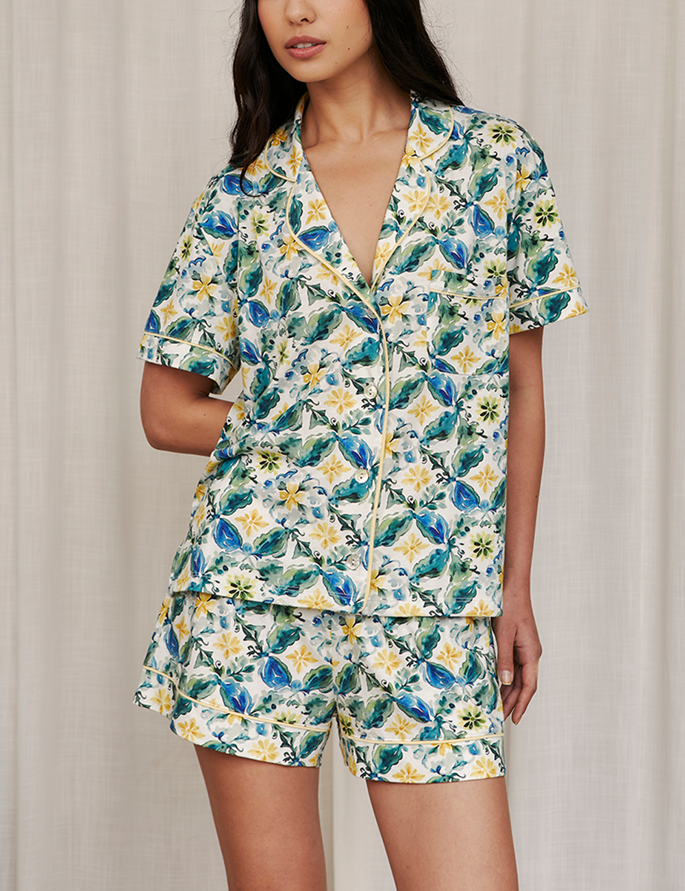 Boyfriend Vera PJ Set Positano