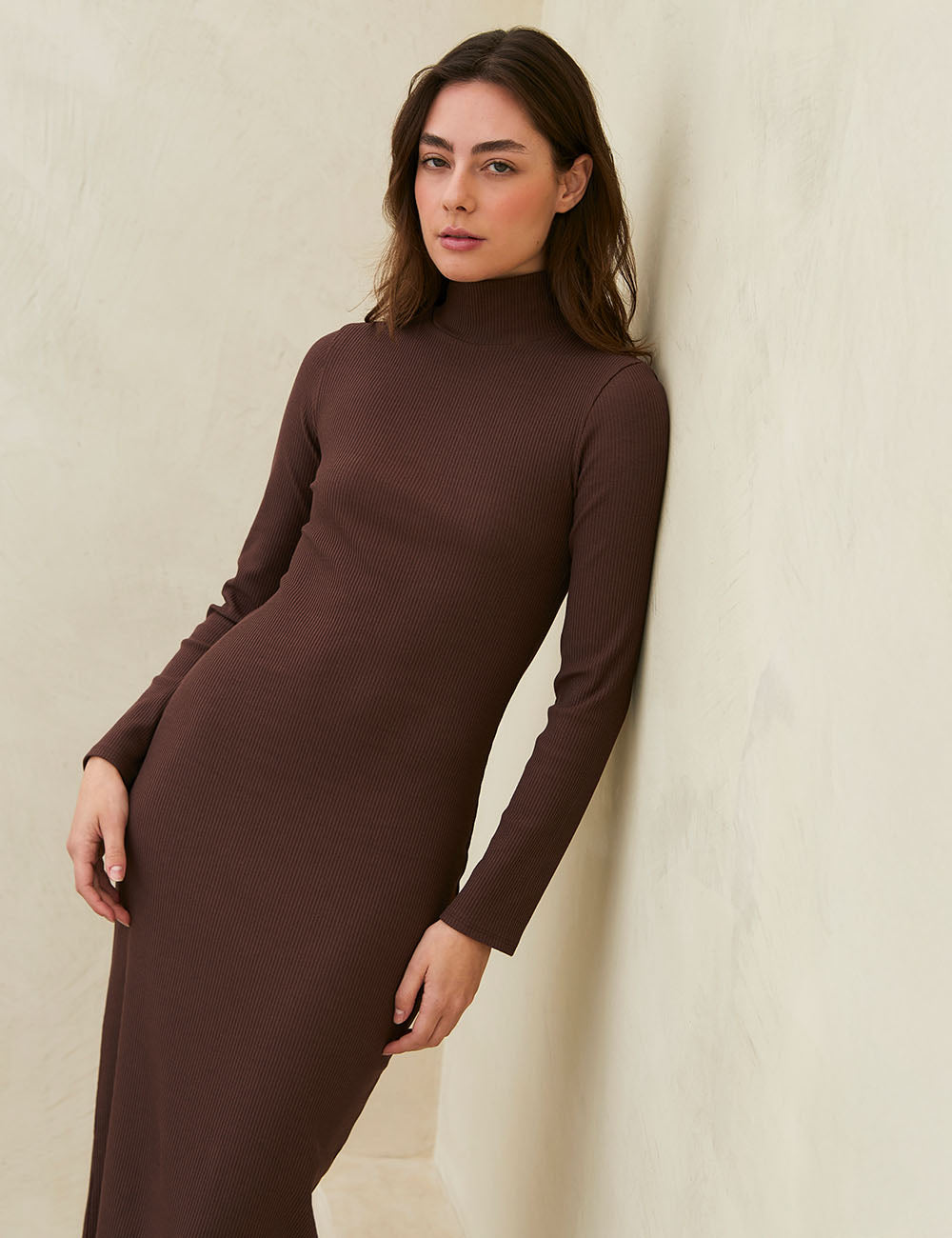 Louisa Dress Chocolate