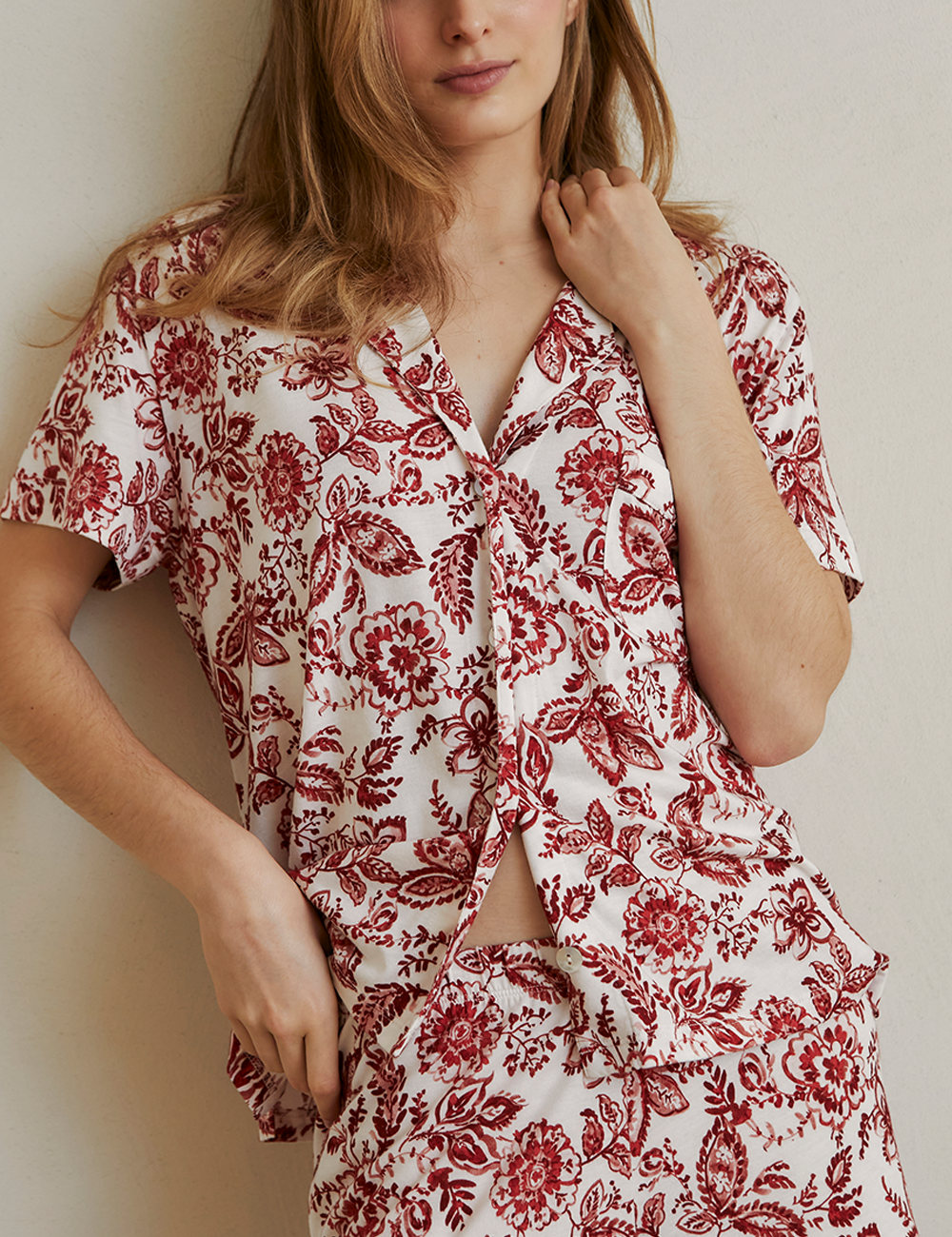 Boyfriend Agnes PJ Red Serenade