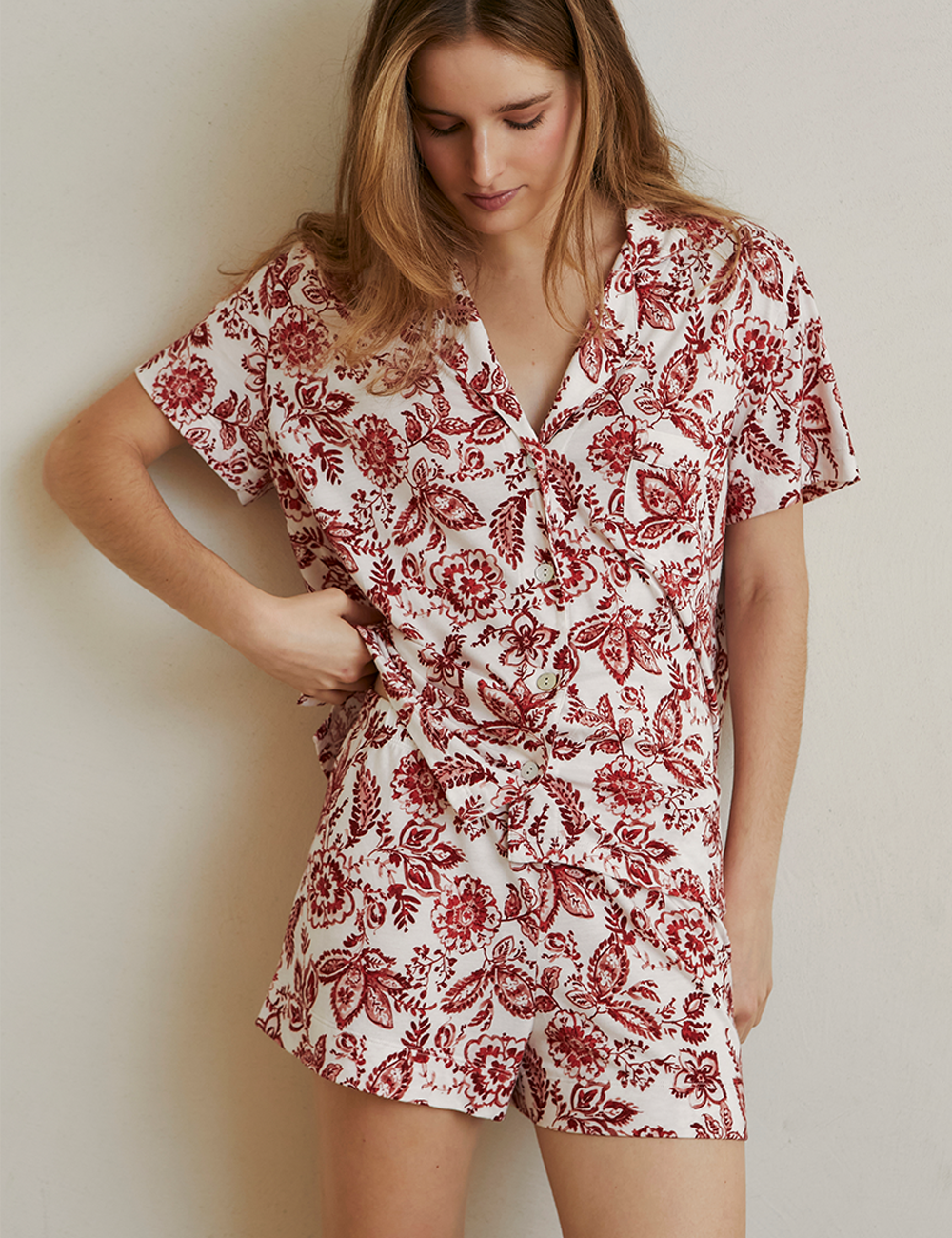 Boyfriend Agnes PJ Red Serenade