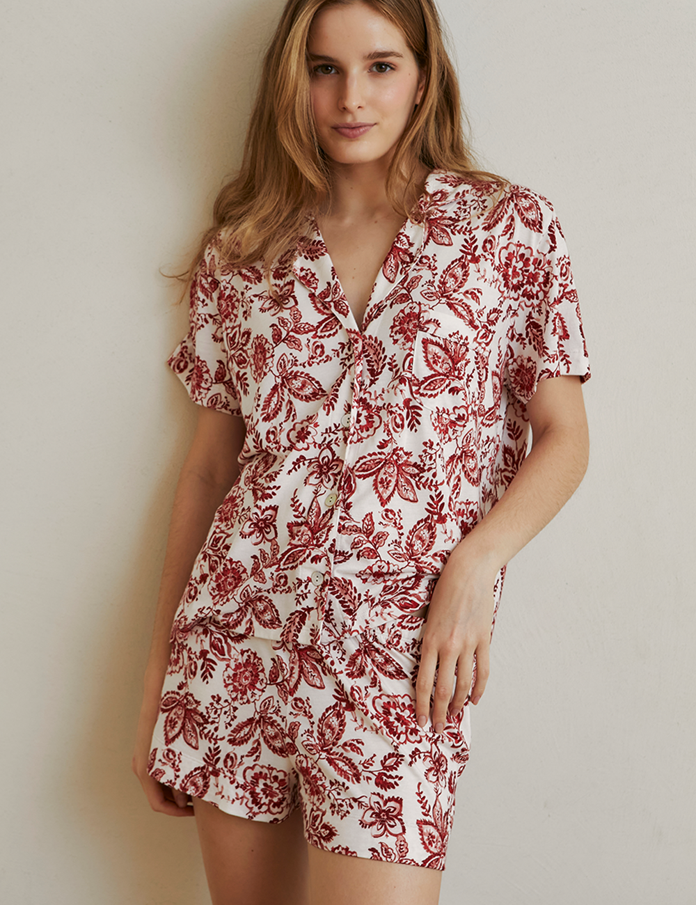 Boyfriend Agnes PJ Red Serenade