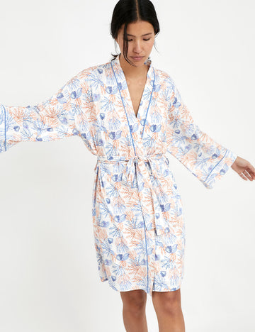 Classic Robe Ocean Blues