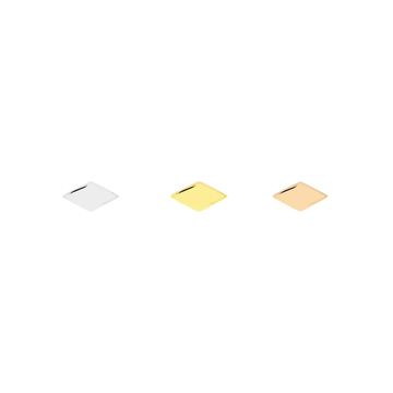Solid Gold Rhombus - Flat