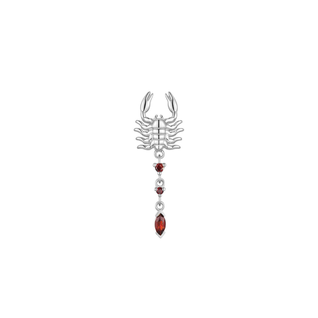 Draco - Scorpion Gemmed Tail with Stinger Dangle