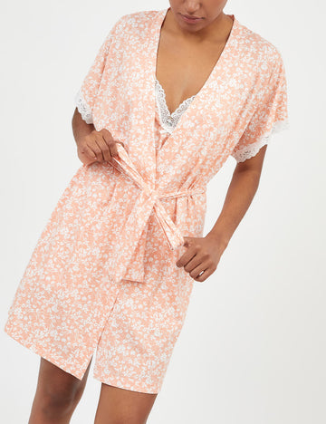 Simone Robe Amber Blossom