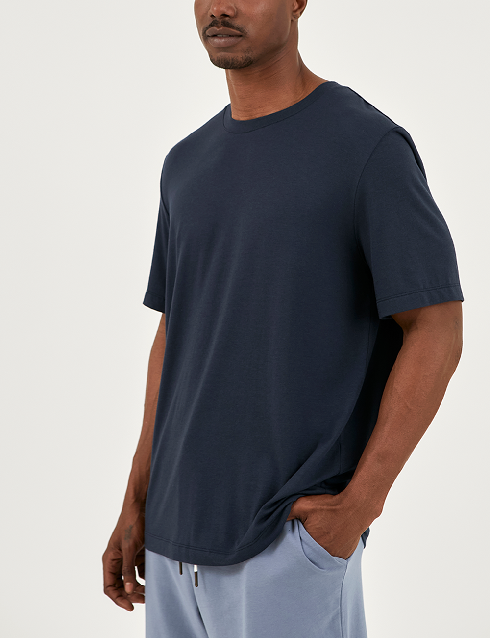 Crew Neck T-Shirt Dark Navy