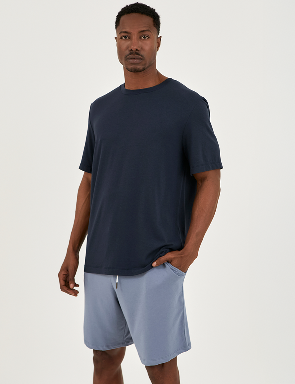 Crew Neck T-Shirt Dark Navy