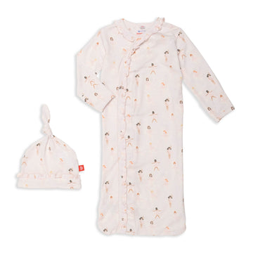 Tutu Twirls Gown & Hat Set